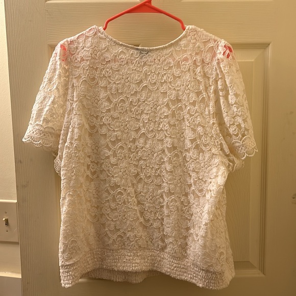 Torrid Lace V Neck Top - Picture 3 of 3